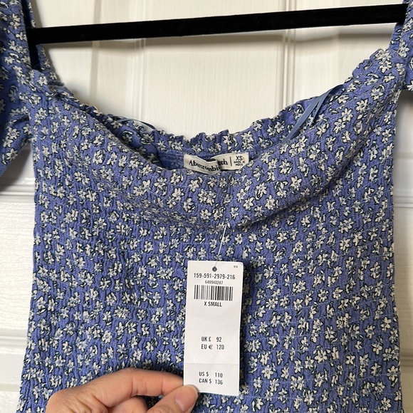 Abercrombie smocked midi dress - Picture 4 of 4